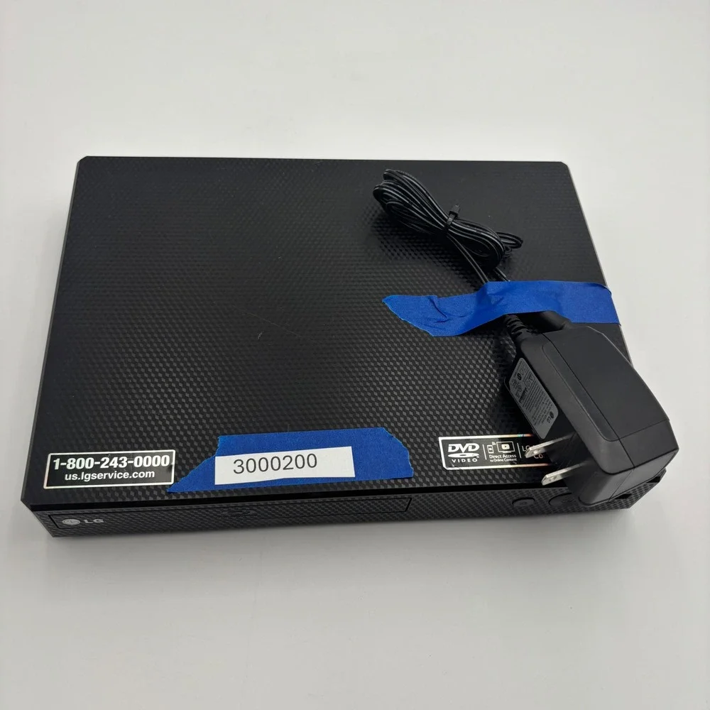 Sony Blu-ray Disc Player BDP-S5100 Black Excellent 3D WiFi Streaming Remote
